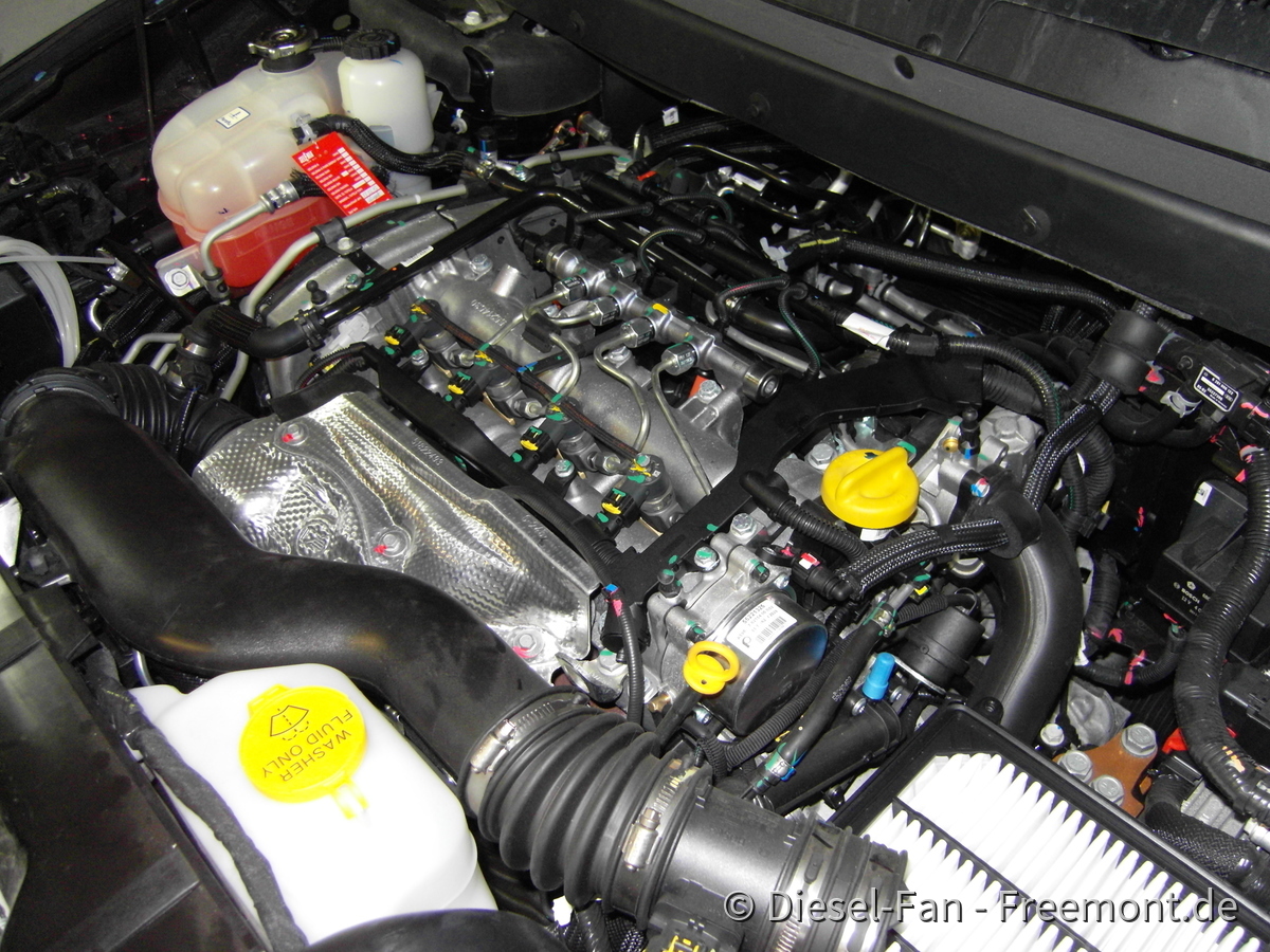 Multijet2-Motor ohne Abdeckung