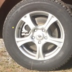 "Dodge" Freemont mit Winterreifen