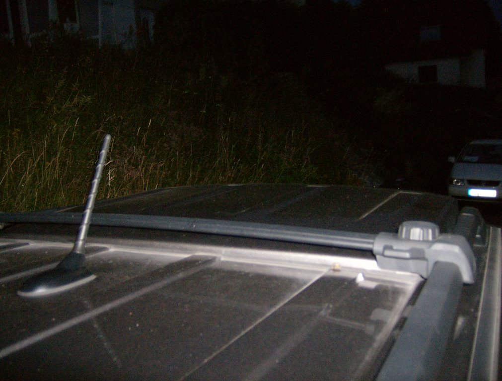 Norwegische Version - Dachaufbau am Kofferraum