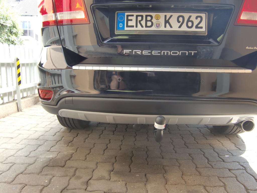 abnehmbare AHK - eingesteckt