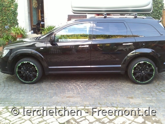 Der Mann kommt heim.....und schon sehen die Felgen wieder anders aus....