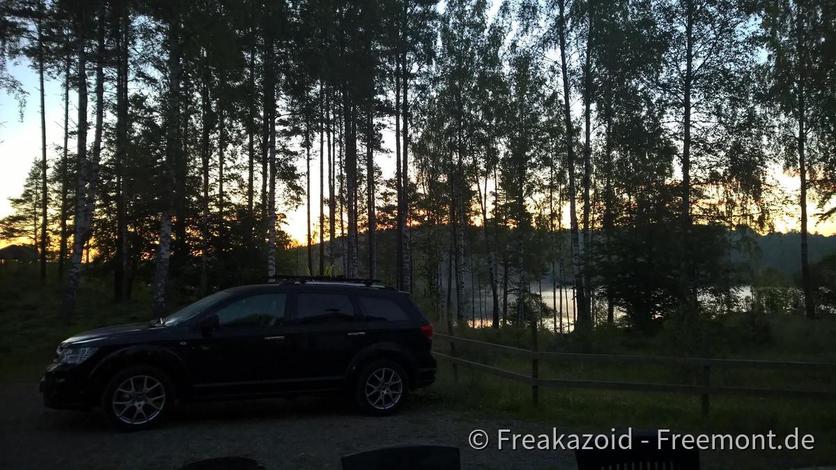 Urlaub in Schweden / 6 Räder auf dem Freemont und Kofferraum bis unters DACH...