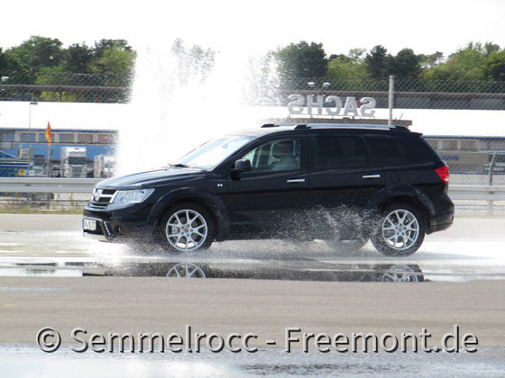 Freemont beim Fahrsicherheitstraining