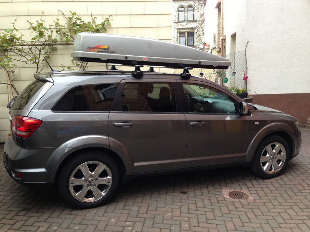 Dachbox ohne Reling
