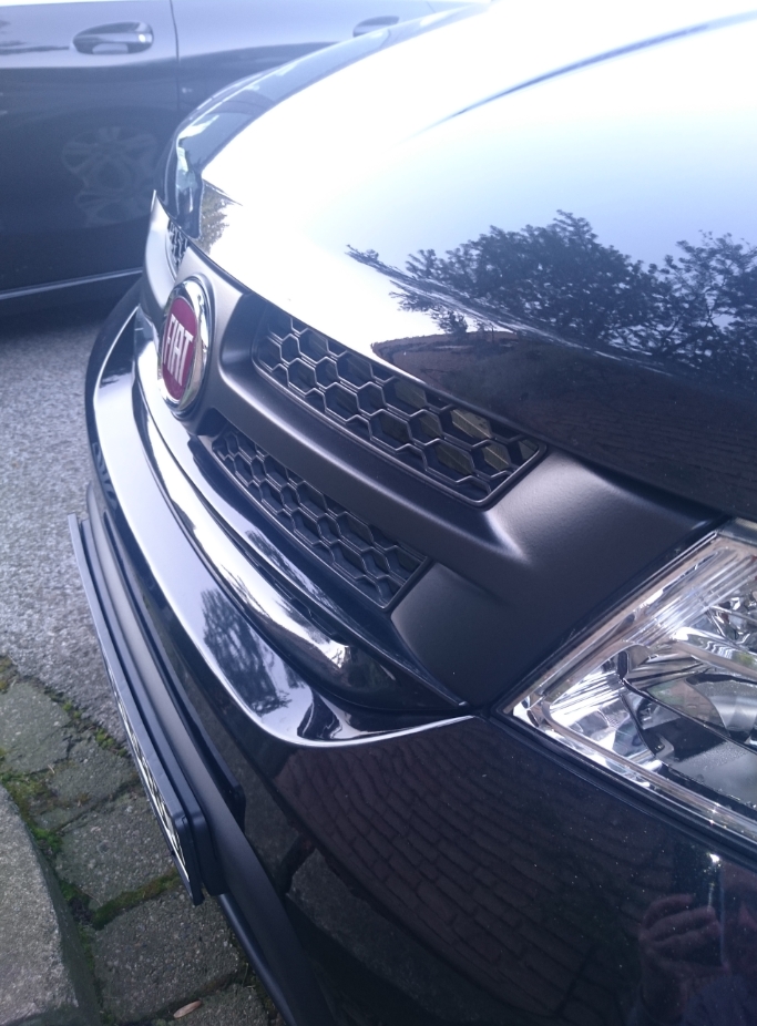 front schwarz gemacht