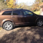 "Dodge" Freemont mit Winterreifen