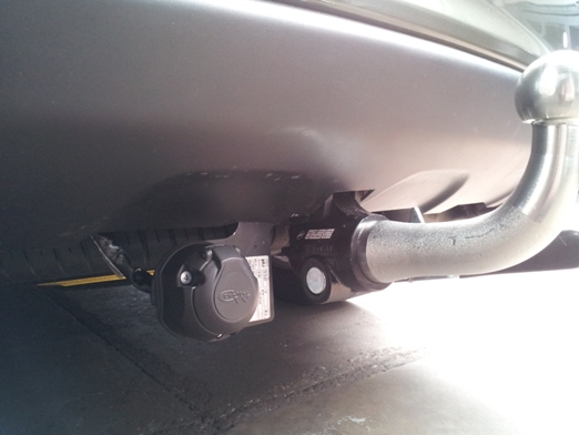 Einbau Anhängerkupplung