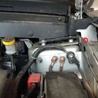 Motorraum Dom  rechts u. links