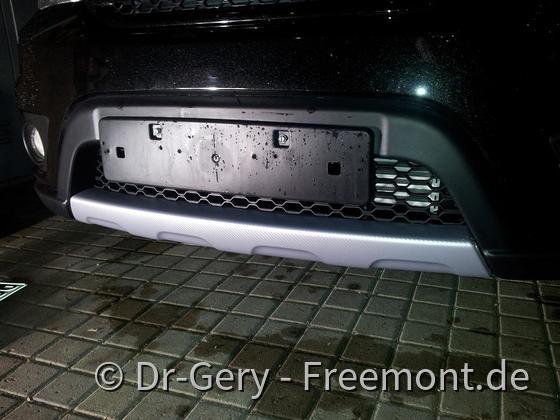 Unterfahrschutz mit Carwraping Folie