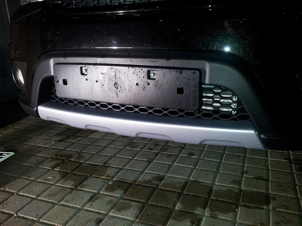 Unterfahrschutz mit Carwraping Folie