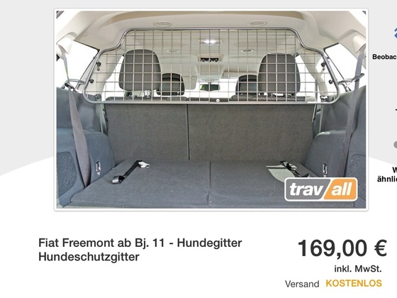 Gepäckraumsicherung