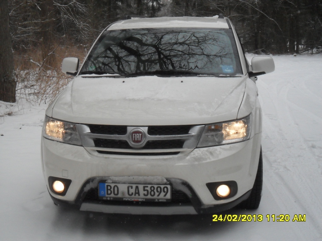 Ein Monti aus Bochum im Schnee
