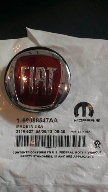 Neue Radblenden FIAT Logo - Garantie