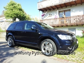 Mein Freemont in Symphonic blau mit Keskin KT5 Felgen in 20"