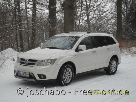 Ein Monti aus Bochum im Schnee