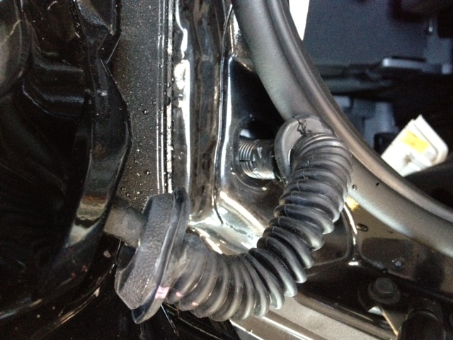 Kabeldurchführung Heckklappe