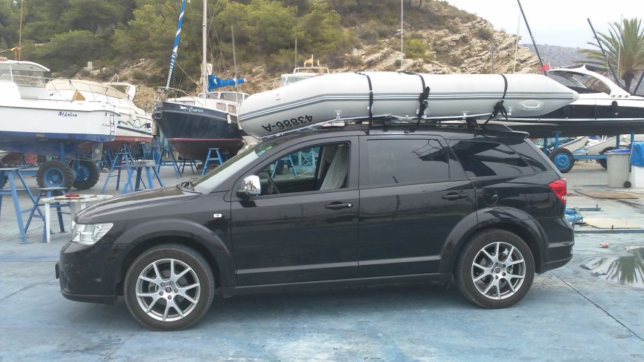 Freemont mit 3,20m-Schlauchboot