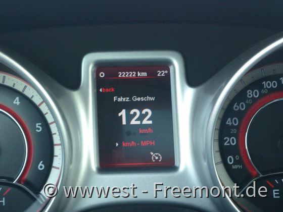 Gestern auf der A22 ... ähm, quatsch, auf der A6 Richtung Osten